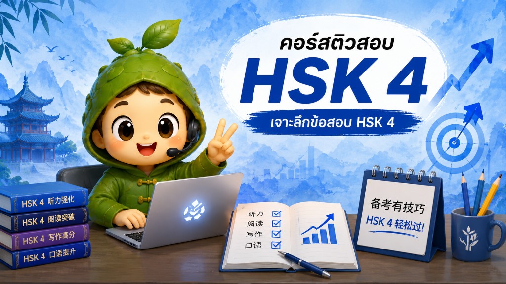 คอร์สติวเพื่อสอบ HSK 4